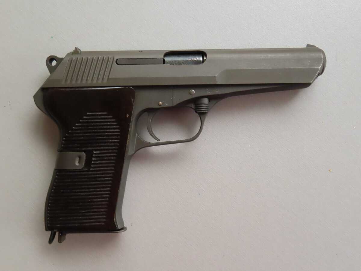 7.62 Czech Model 52 Military Pistol in Original Military Holster