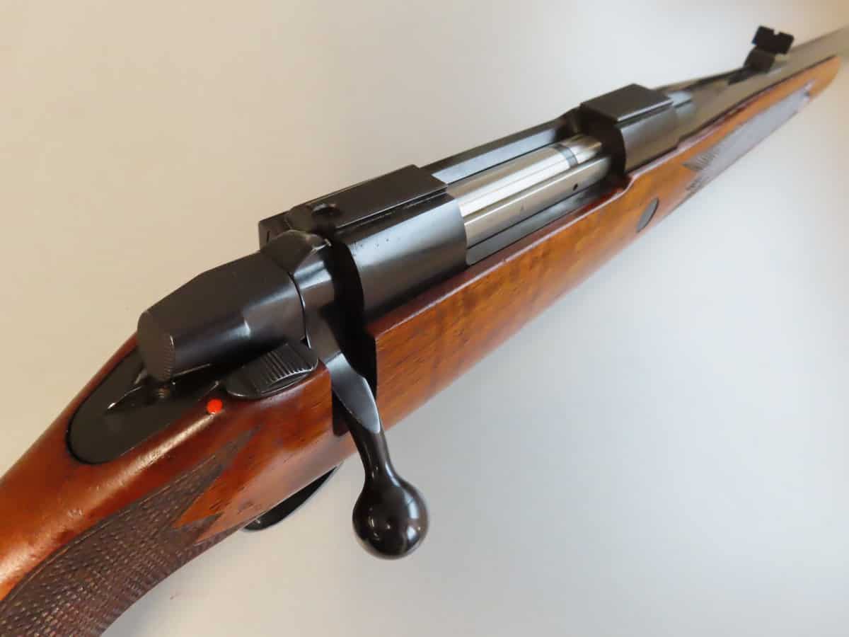 Precise image of a classic bolt-action rifle showcasing historical firearms from Colonial Ammunition Company.