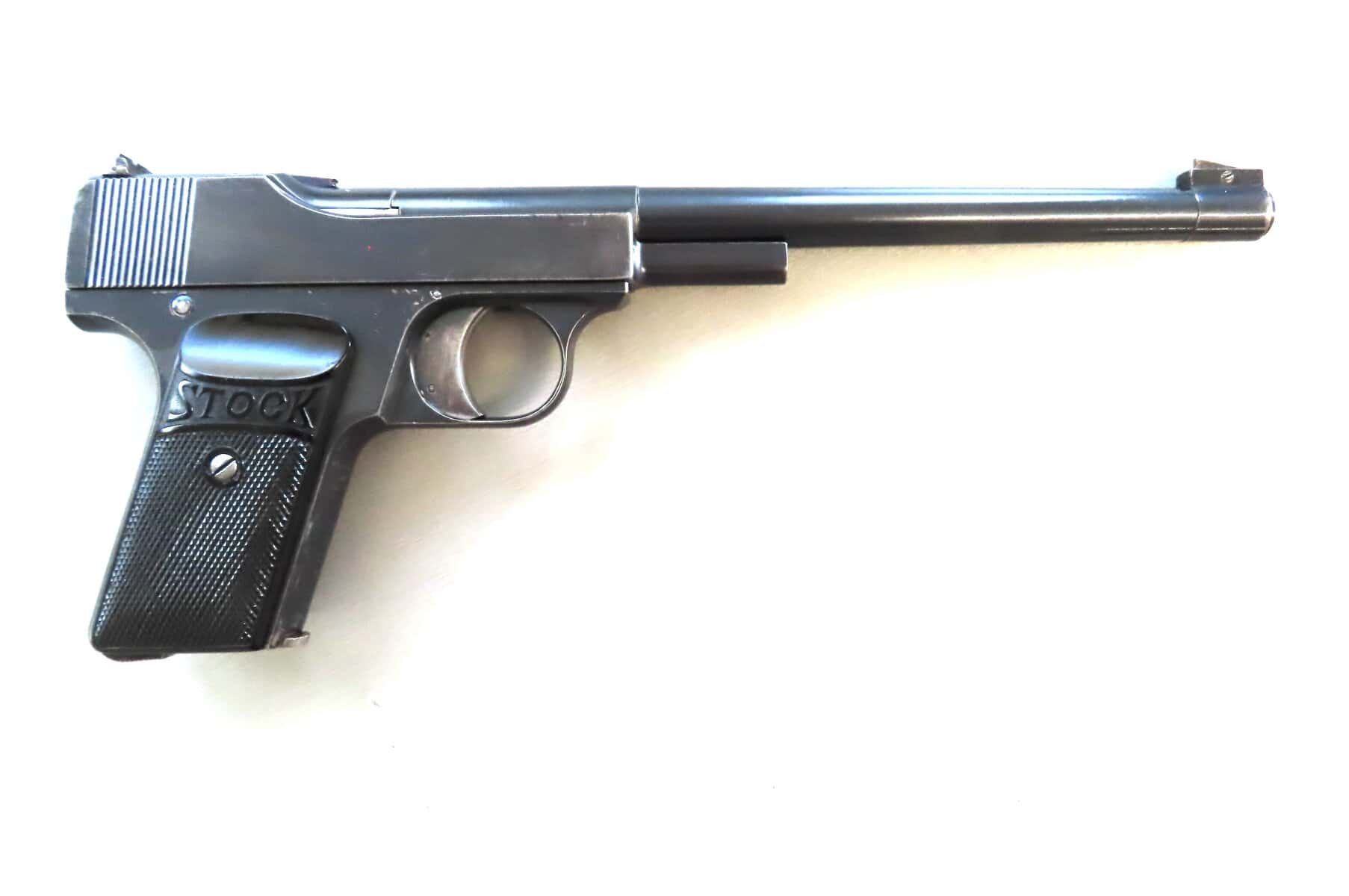 RARE .22 German Franz Stock Target Pistol