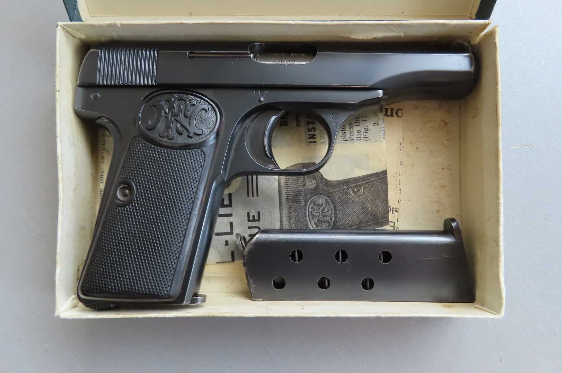 7.65mm FN Model 1910 pistol