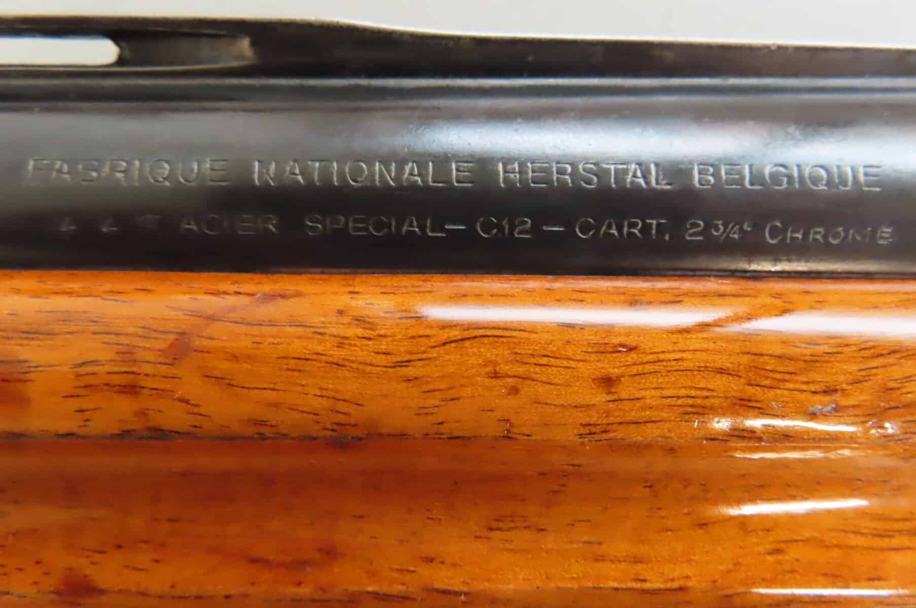 12ga FN Model A5 "Engraved" S/A Shotgun