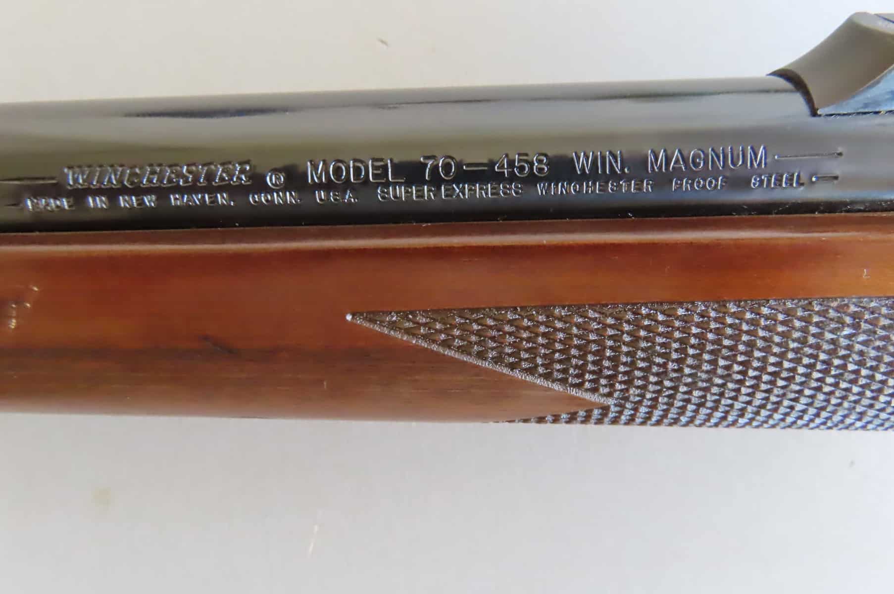 .458 Winchester Model 70 Super Express