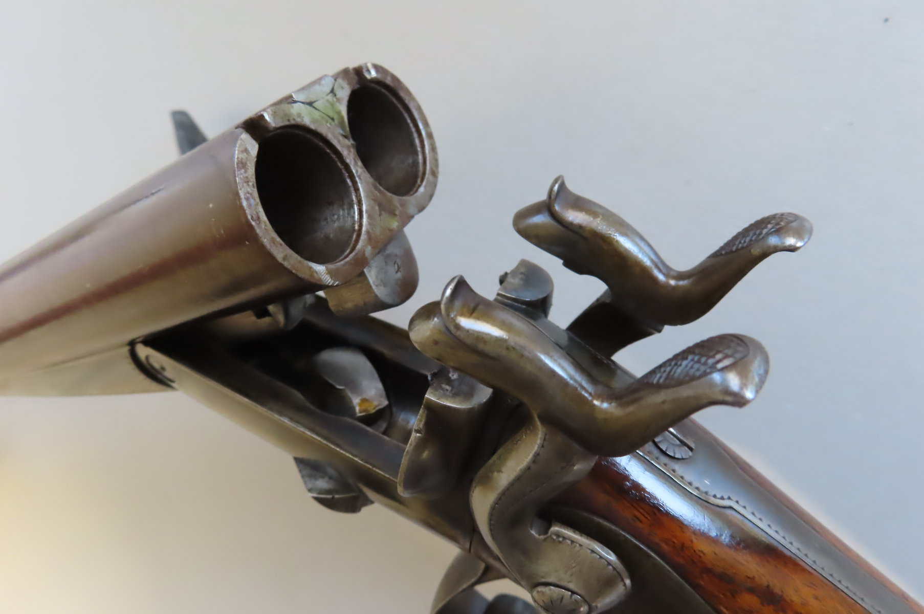 16ga Antique Belgian "Pin Fire" Shotgun