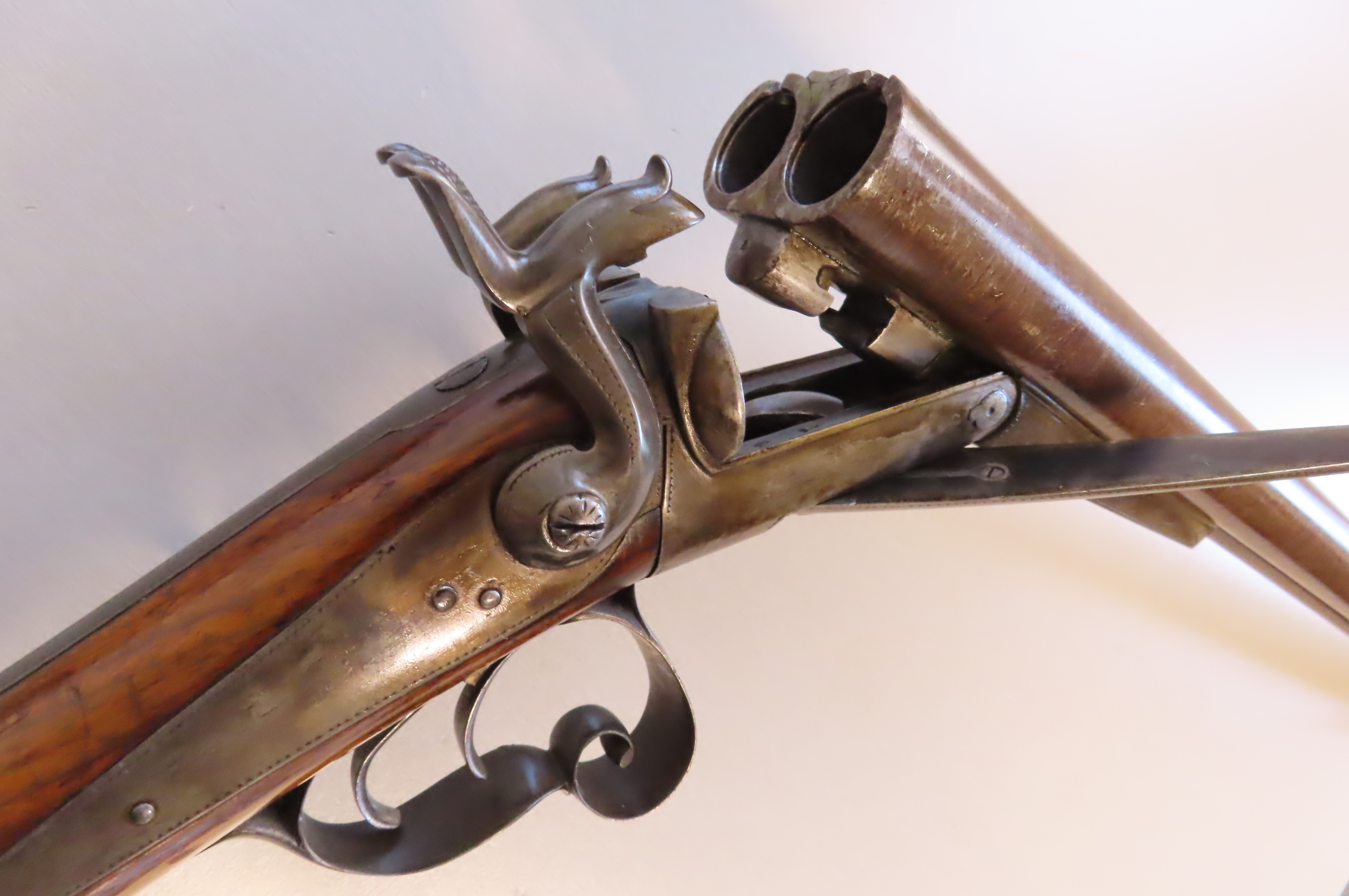 16ga Antique Belgian "Pin Fire" Shotgun