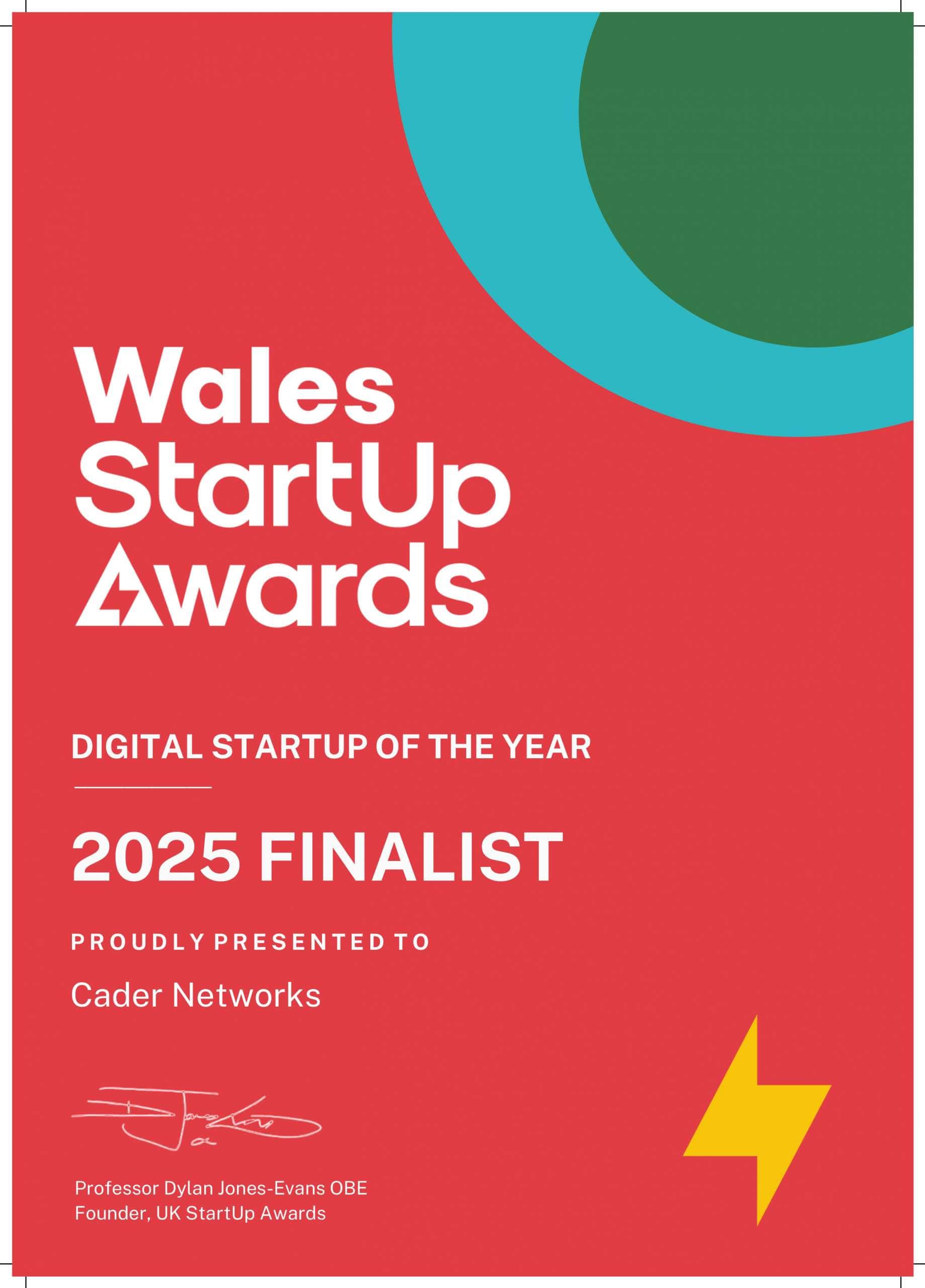 Start Up Awards Finalist