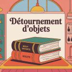 objet détourné de leur fonction illustration créative déco moderne