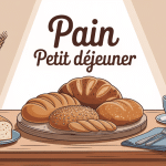 pain petit dej table pains café lumière