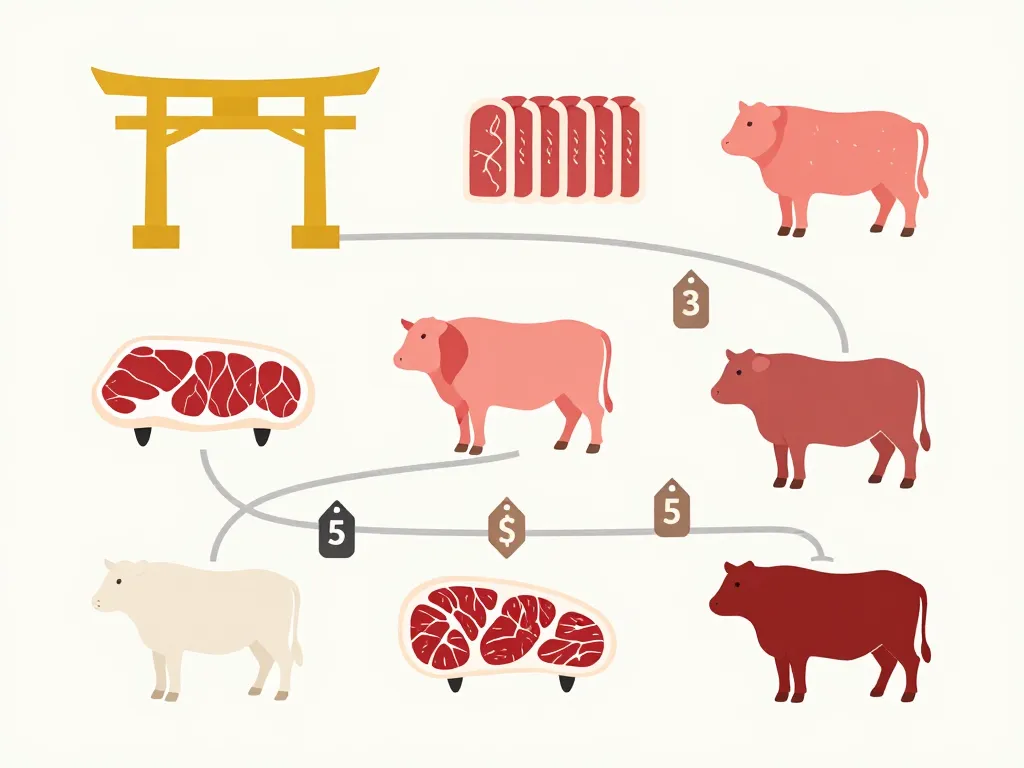 prix boeuf de kobe alternatives visuelles types wagyu