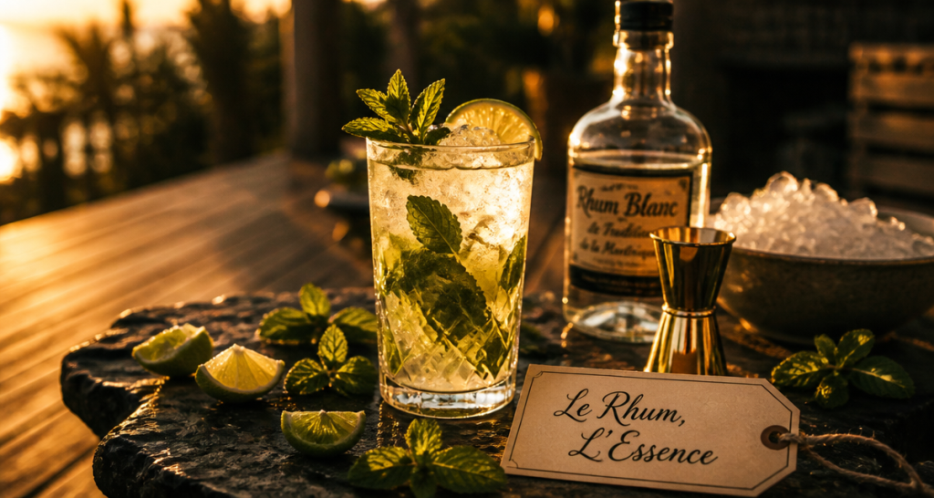 mojito alcool principal en volume sur terrasse