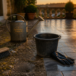 nettoyage dalle terrasse javel moitié propre moitié sale