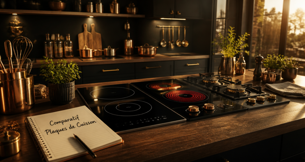 quelle plaque de cuisson choisir induction gaz vitrocéramique