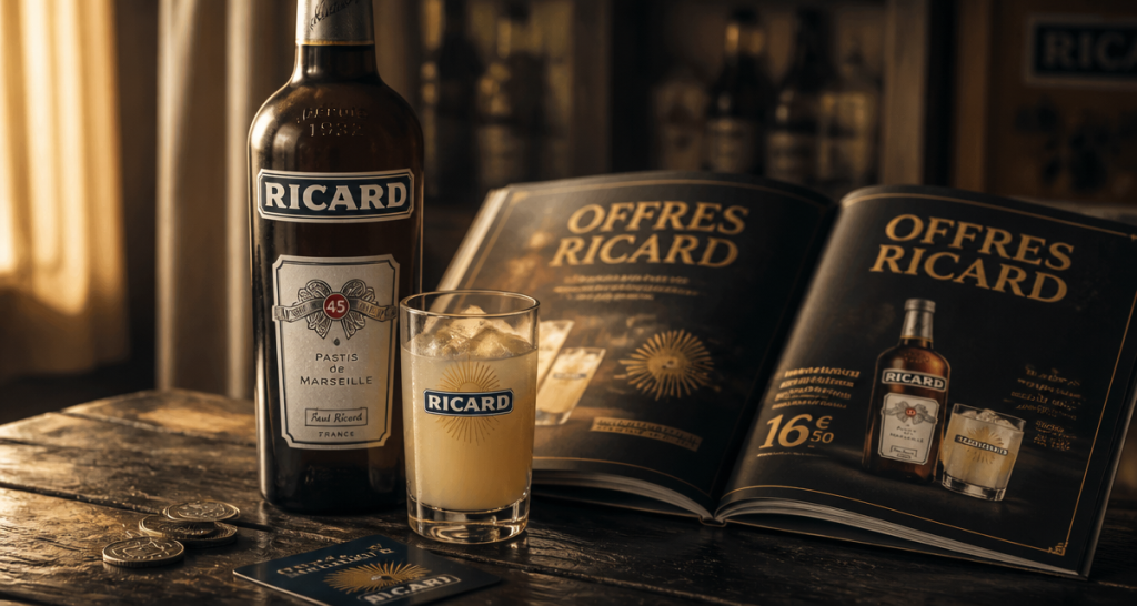 ricard en promotion cette semaine sur comptoir