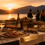 traiteur annecy buffet élégant terrasse lac