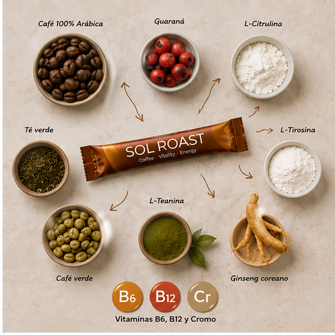 Café Valentus SolRoast | 30 Sobres Monodosis Café Sol Roast - Imagen 3