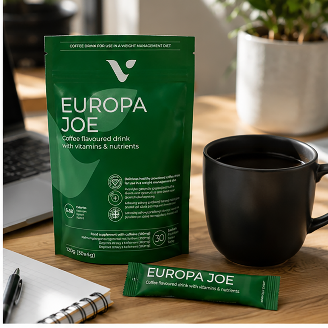 Café Valentus Europa Joe 30 Monodosis | Café Valentus 120 gr (4gr x 30) - Imagen 3