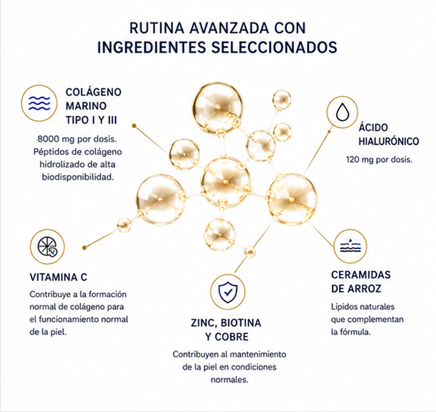 Collagen Boozt | Colágeno Zinzino Bebible | 8000mg Colágeno marino por dosis | 10 Dosis x  46ml - Imagen 4