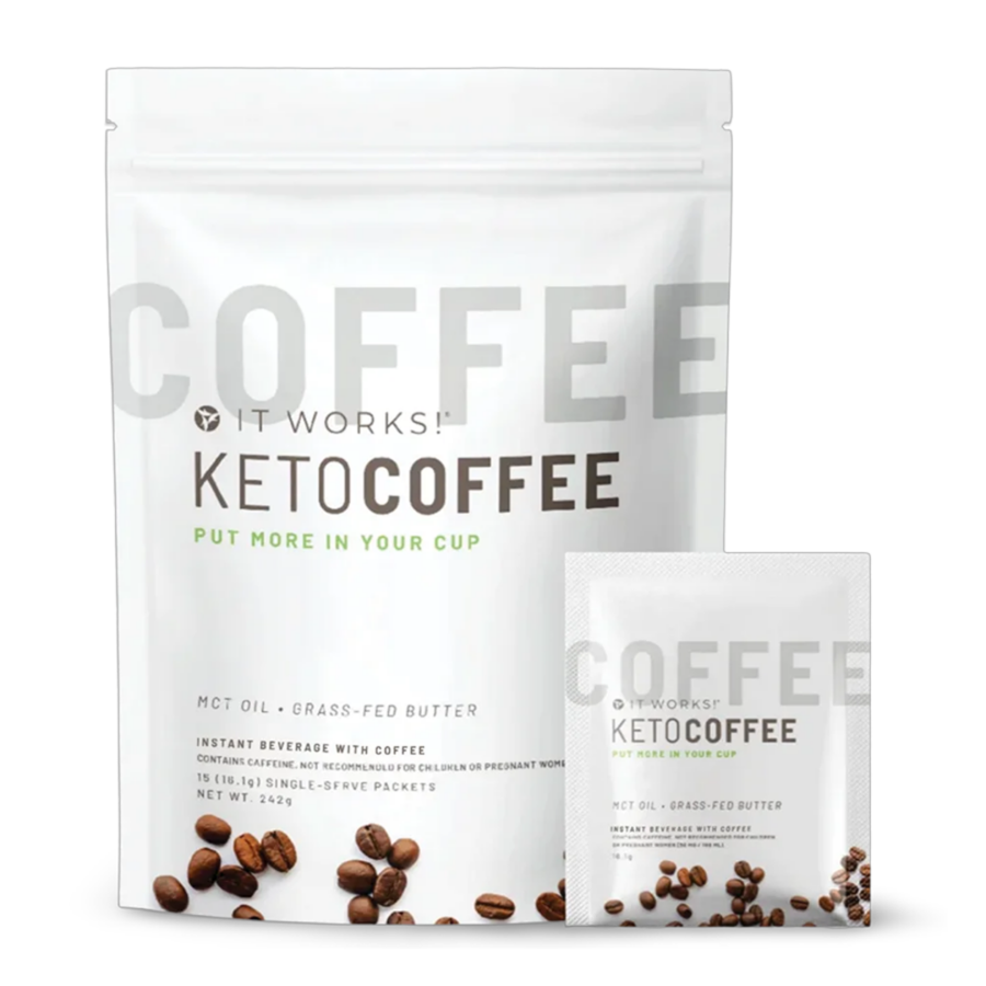 IT WORKS! Keto Coffee Original Blend – Café con TCM, mantequilla y colágeno para tu rutina diaria