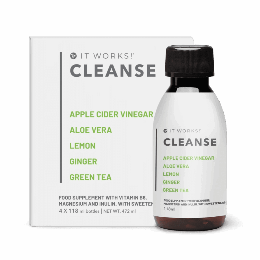 It Works Cleanse: programa de 2 días con aloe vera, inulina y vitamina B6
