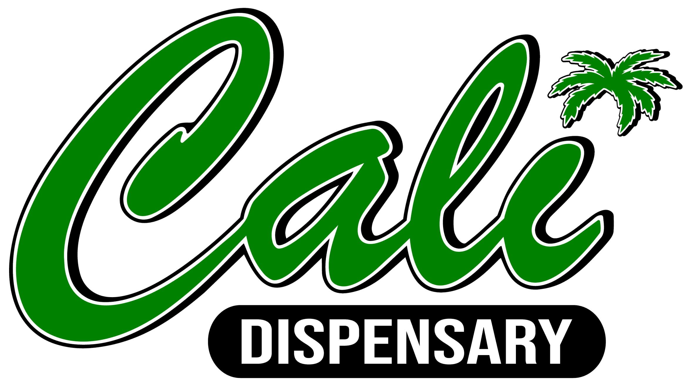 green Cali MN logo with palm leaves