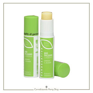Bio Balsamo Labbra Nutriente con Canapa e Jojoba