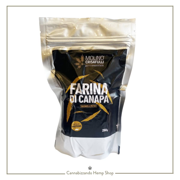 farina di semi di canapa