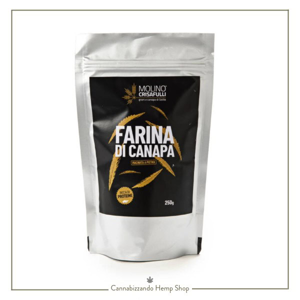 farina di semi di canapa