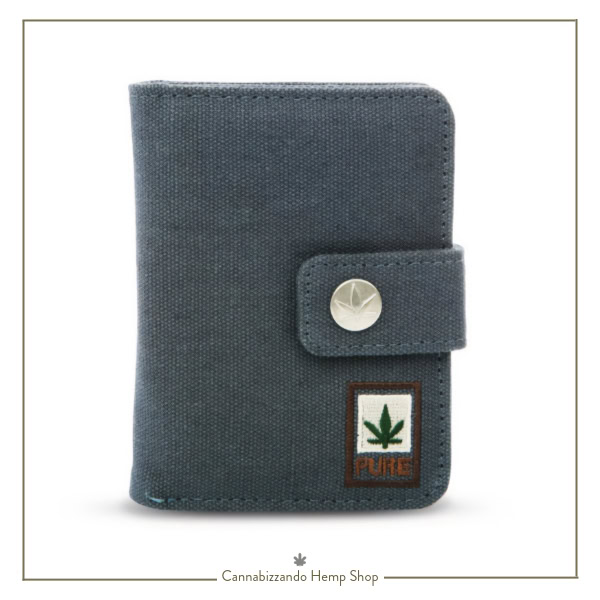 Portafoglio in canapa e cotone bio - PURE BAGS