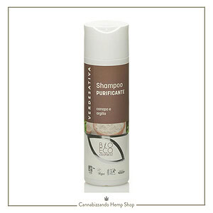 Shampoo Purificante con Canapa e Argilla