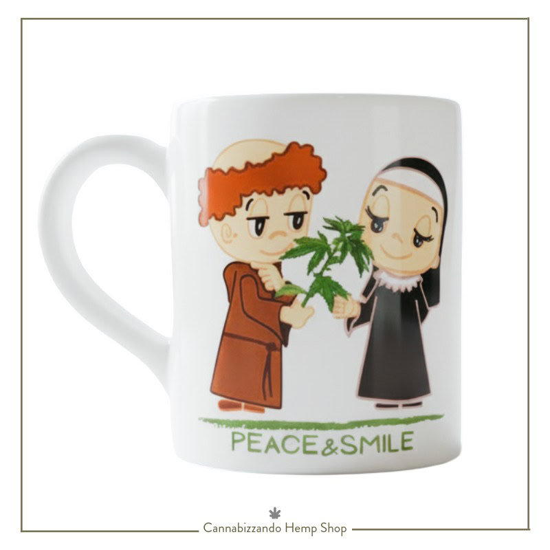 Mug per Tisane - Tazza in maiolica Mod. SMILE