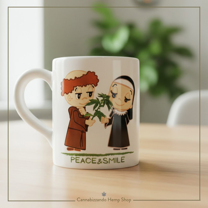 Mug per Tisane - Tazza in maiolica Mod. SMILE