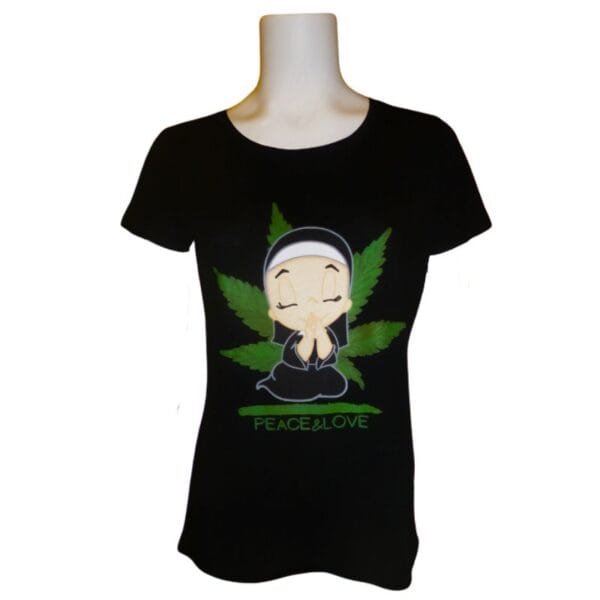 Love-T-SHIRT-Donna-in-cotone-organico