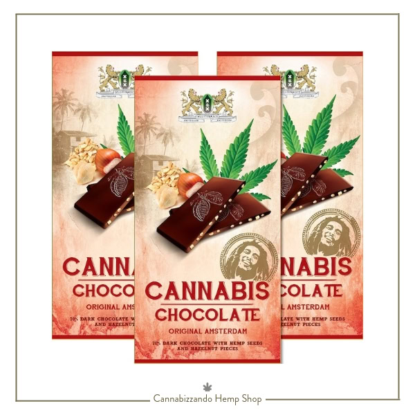Cioccolato Fondente Semi di Canapa e Nocciole