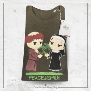 T-SHIRT Donna in cotone 100% organico - Mod. Smile