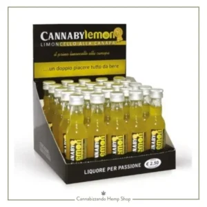 Limoncello alla canapa Formato  mignon 5cl