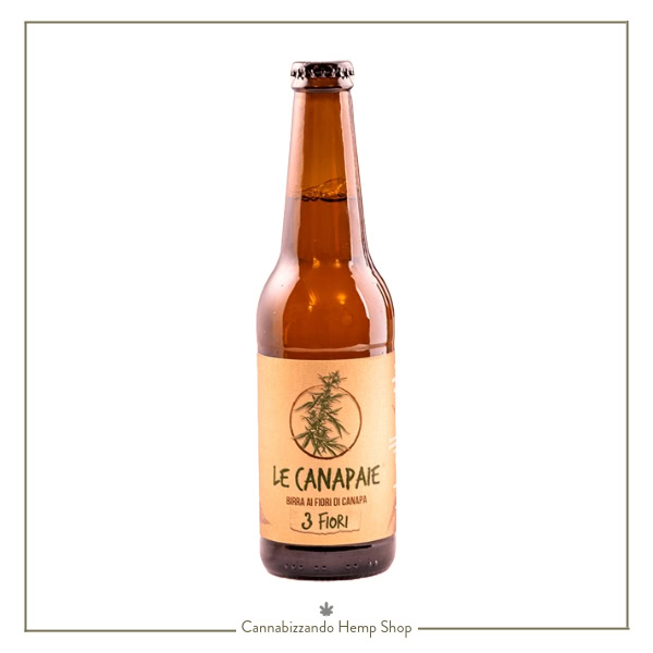 Special Blond 3 fiori - Birra Artigianale alla Canapa 33cl