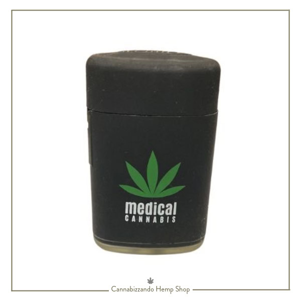Accendino Jet Flame MEDICAL logo – ATOMIC ACCENDINO JET FLAME EXCLUSIVE GOMMATO METALLIC ANTIVENTO