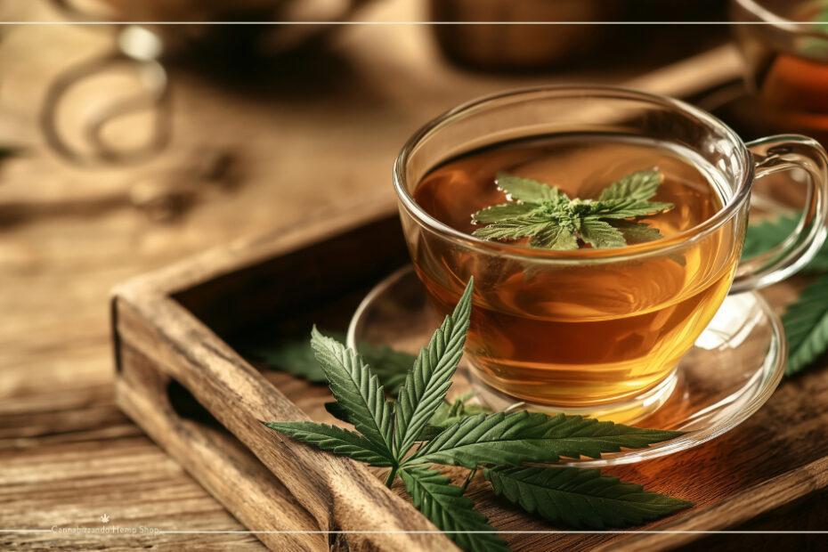 Tè di canapa la bevanda perfetta per prendersi piacevolmente cura di se stessi.
