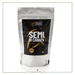 I Semi di canapa sono ottimi perché ricchi di vitamine (B ed E) e di sali minerali (magnesio, potassio, zinco, fosforo, ferro e calcio
