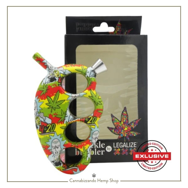 Knuckle Pipe Bubbler - Morty Special Edition