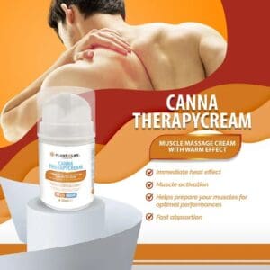 CANNA THERAPYCREAM Crema Effetto Calore Con CBD E CBG - 50ml