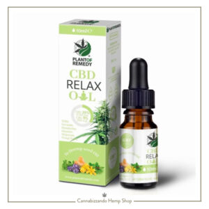 PlantOfRemedy - Olio Relax con 25% di CBD e 5% di CBG