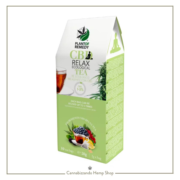 CBD Relax Tea Tisana Rilassante