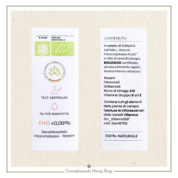 Tearhemp COMPLEX plus3 DNG1500 Full Spectrum (10ml) - immagine 2