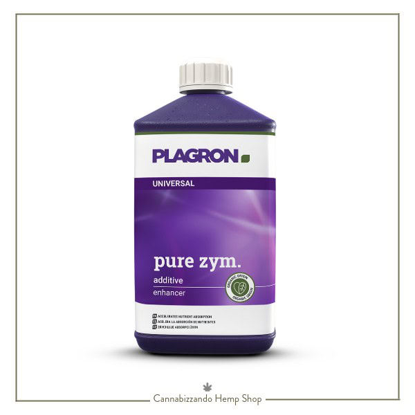 Pure Zym di Plagron è un ammendante a base di enzimi naturali. Favorisce la disgregazione accelerata del materiale vegetale morto.