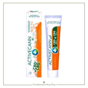 ActiveCann  è un gel a base di CBD e CBG è arricchito con importanti acidi grassi quali gli Omega 3-6, facilita l'idratazione della pelle ed è ideale per le articolazioni e per la schiena.