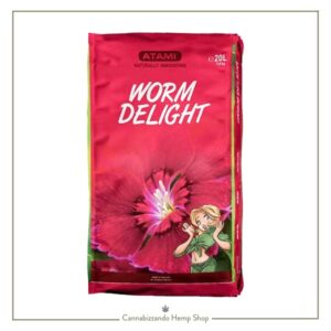 Atami Worm Delight - humus di lombrico, rappresenta uno dei più importanti fertilizzanti per la coltivazione delle piante.