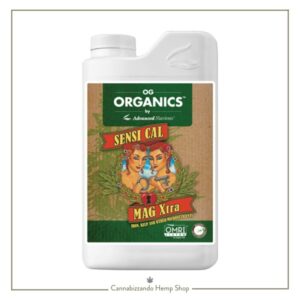 OG Organics Sensi Cal Mag Xtra by Advanced Nutrients è un biostimolante e nutrimento essenziale in assenza di Calcio o carenza di ferro e magnesio.