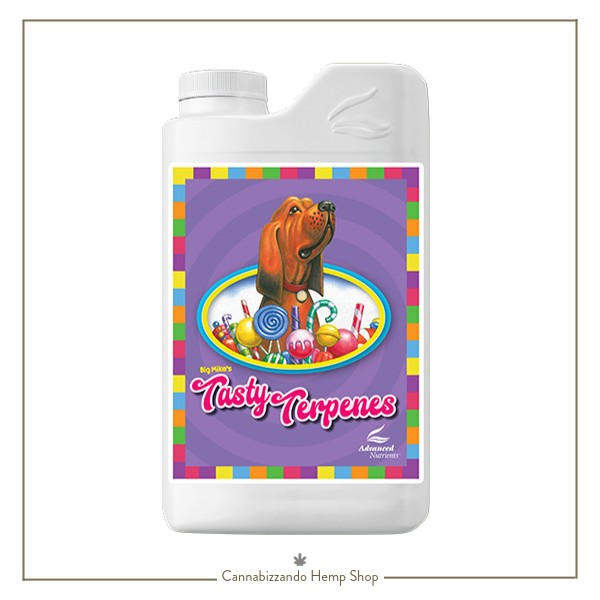 Tasty Terpenes di advanced Nutrients è uno stimolatore di fioritura 100% organico completamente naturale in grado di aumentare la moltiplicazione cellulare sia in termini di volume sia in termini di rapidità di sviluppo garantendo grandi benefici alle coltivazioni. 