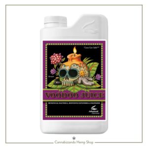 Voodoo Juice di Advanced Nutrients è root booster che non solo migliora l'apparato radicale, ma lo rinvigorisce incrementando l'assorbimento dei nutrienti