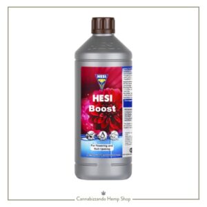 Hesi Boost è un attivatore di fioritura e concime per foglie allo stesso tempo che garantisce una rendita migliore e maggiore resistenza delle piante. Adatto per tutte le piante e tutti i substrati